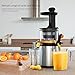 Homgeek Masticating Juicer Extractor, Slow Juicer Machine,Cold Press Juicer with Juice Jug and Cleaning Brush for High Nutritional Fruit and Vegetable Juice