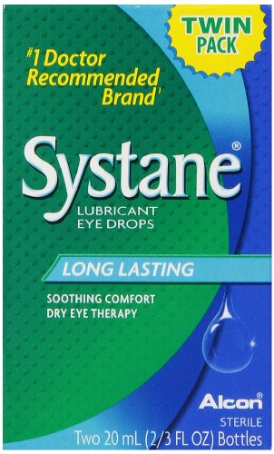 SYSTANE LUBRICANT EYE DROPS, 2-Count, 2/3 fl. oz. Bottle