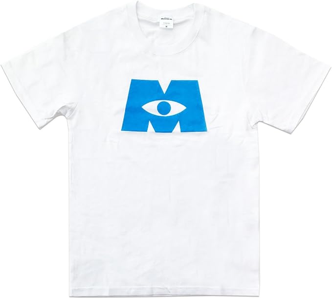 Amazon Co Jp ディズニー Tシャツ モンスターズ インク ロゴ Mサイズ Awds5186 服 ファッション小物