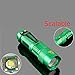 Enjoydeal Green Portable Mini CREE Q5 LED Zoomable 1200 Lumens Flashlight Torch Light