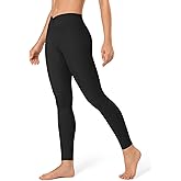 No Front Seam Leggings for Women with Tummy Control Cross Over Ruched Waistband Seamless for Workouts,Yoga,Gym