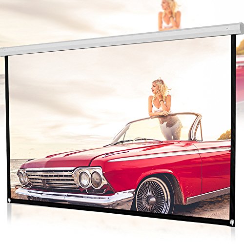 LED Mini Projector Support 1080P, Portable Multimedia LED Full HD Movie Video Projector Compatible with HDMI AV SD VGA USB Interface, Home Cinema Theater TV Laptop Game Tablet Smartphone Entertainment (100inch Projection Screen)