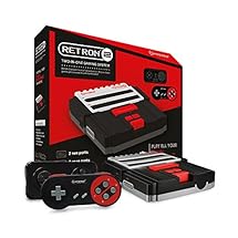 Hyperkin RetroN 2 SNES / NES Video Games Twin Console (Black)