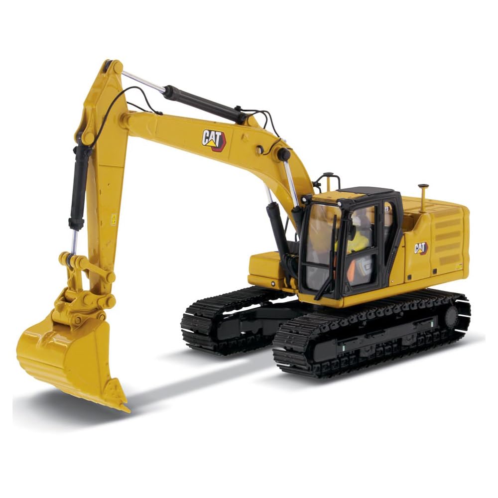Diecast Masters 85571 - Caterpillar 323 Scoop, 1:50 Scale, approx. 18.3 x 6.3 x 8 cm, from 14 years