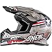 O'Neal 5 SRS Mens Wingman Helmet (Metal/White, XX-Large)
