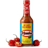 El Yucateco Red Habanero Hot Sauce, 8 fl oz | Authentic Mexican Chile Habanero Sauce, Medium Heat, Imported from Mexico