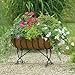 Gardman R960 Blacksmith Cradle Planter with Coco Liner, 24" Long x 21" High