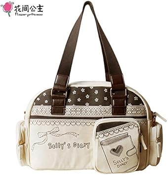 L Epaule Unique Bandouliere Toile Sac A Main Original Poches Multiples Sac Beige Amazon Fr Bagages