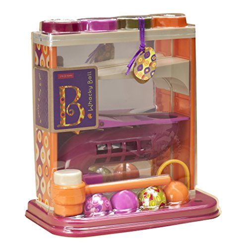B. Whacky Ball Learning Toy for Toddlers (Includes Hammer + 4 Balls)