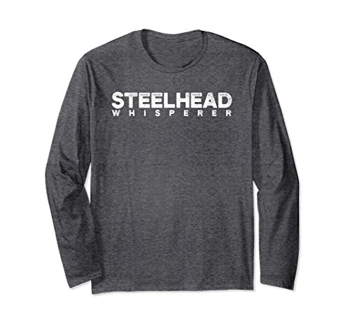 Unisex steelhead whisperer trout river fly fishing shir…