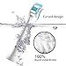 Replacement Toothbrush Heads for Philips Sonicare ProResults Gum Health HX9038/64,fits Gum Health,Plaque Control,DiamondClean,HealthyWhite Sonic Click-on Brush Handle(8 Pack)