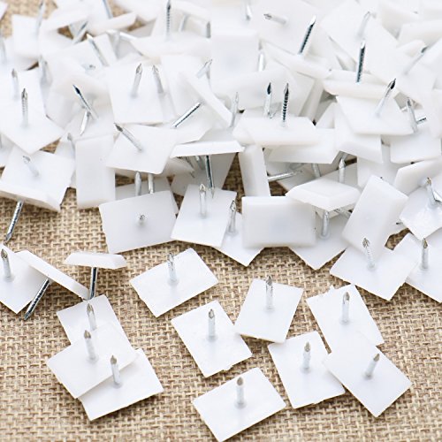 image for Buorsa Pack of 200 Plastic Head Pins Bed Skirt Holding Pins Furniture 