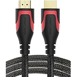 HDMI Cable - 6FT, FosPower 4K Latest Standard 2.0 HDMI Ready [UL Listed][Nylon Braided Cord] - Ultra HD High Speed 18Gbps - Supports 4K 2160p UHD 3D HDR 1080p (24K Gold Plated Connector)