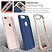 iPhone 7 Plus Case, Apple iPhone 7 Plus Case, iPhone 7 Plus Phone Case, FYY Lightweight 2 in1 Hybrid Dual Layer Reinforced Bumper Case Protective Cover for iPhone 7 Plus Navy