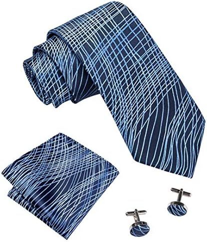 Mens Royal Blue Tie Pure Silk Necktie Mens Wedding Dress Suit Formal Handmade Cravat
