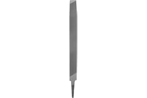 HARFINGTON Mill File 12 Inch 5.3mm High Carbon Steel Single Cut Flat Hand Rasp File for Deburring and Removing Material