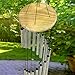 Sorbus Wind Chimes – Tubular Decorative Outdoor Garden Accent with Soothing Musical Bell Sounds – Great for Memorial, Home, Deck, Patio, or Garden, Metal