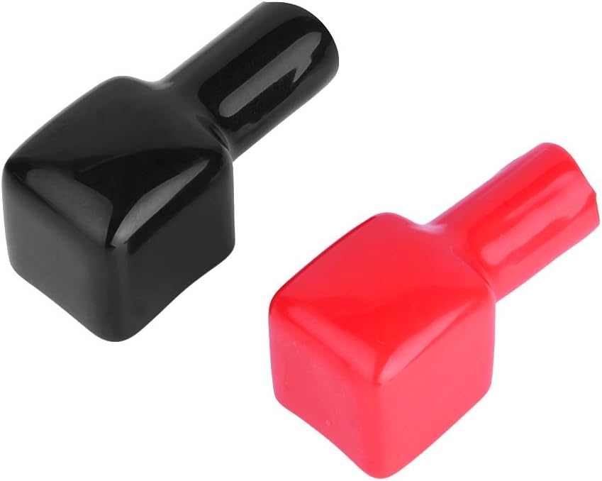 Battery Terminal Cover, 2 Pcs Insulating Marine Battery Boot with Red & Black Terminal Covers, Flexible Soft, 192681 192682