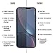 BodyGuardz - Pure 2 Edge Glass Screen Protector for Apple iPhone Xr, Ultra-Thin Edge-to-Edge Tempered Glass Screen Protection for Apple iPhone Xr - CASE Friendly, Clear