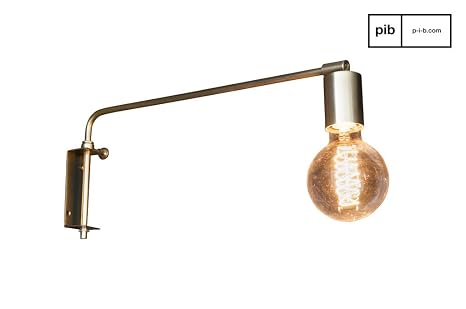 Bloomingville Wandlampe Brass Finish Messing Amazon De Kuche