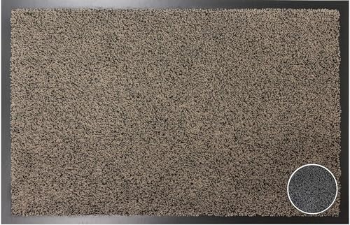 Carpet Diem Fußmatte Green Business Beige-Schwarz, 90x150 Schmutzfangmatte