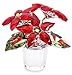 S905209: SWAROVSKI CRYSTAL FIGURINE POINSETTIA