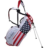 MacGregor Golf Deluxe 14-Way Stand Bag, USA Stars and Stripes Flag
