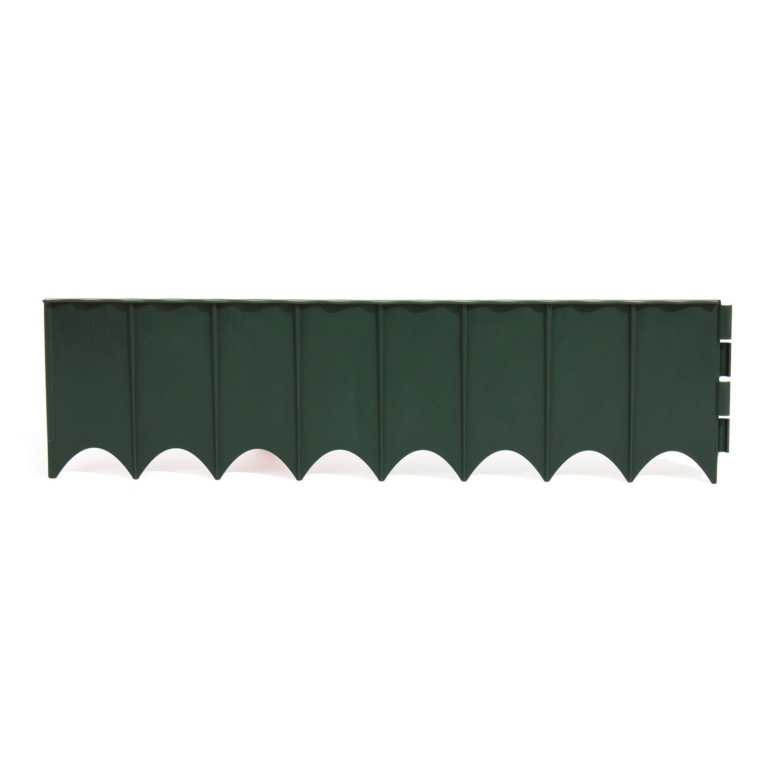 Zanvic Bordura para jardín Fence Medida, 16 cm x 5, 9 m, 10 Piezas ...