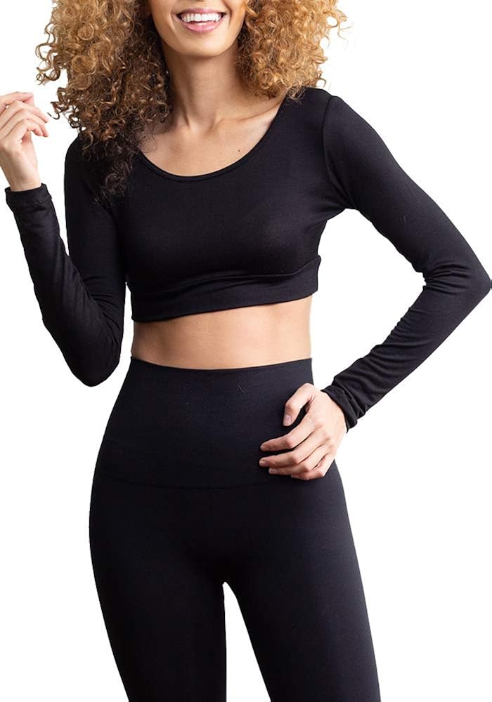 HALFTEE Long Sleeve Layering Tee - Demi Cami For Women