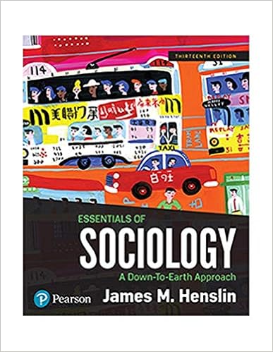 Amazon Com Essentials Of Sociology A Down To Earth Approach Rental Edition 9780134736587 Henslin James M Books