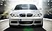 Areyourshop 5pcs Front Grille Grill Vinyl Strip Sticker Decal for BMW M3 M5 E46 E60 E90 E92