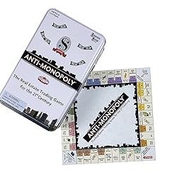 Anti-Monopoly Game Tin Travel by University Games