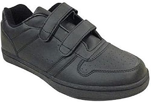 men's leather sneakers wide width