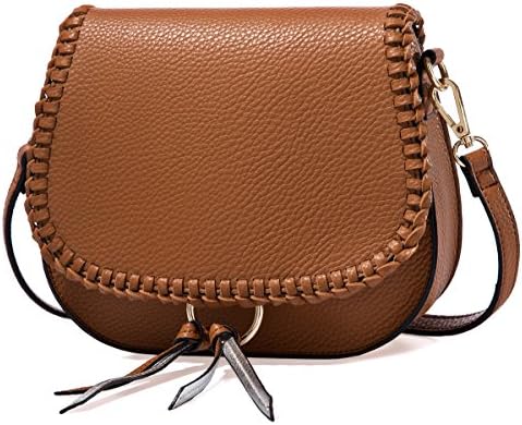 Braid Saddle women Shoulder Bags with Tassel