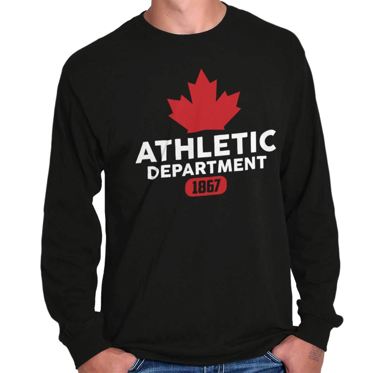 Canadian Athletic Departt Maple Leaf T Shirt Rizitee