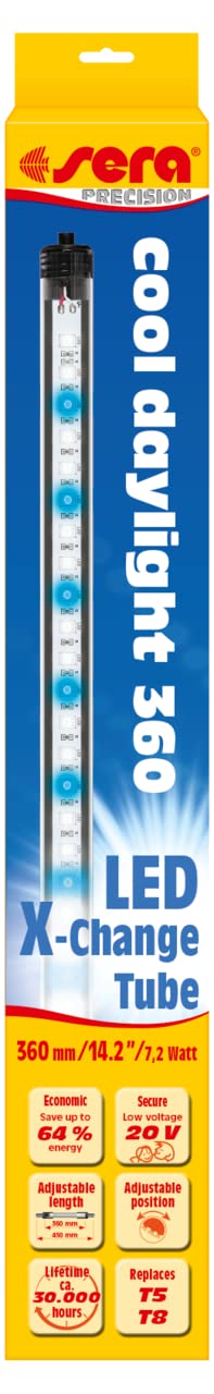sera LED Cool Daylight W Silver 360 mm / 392 lm / 7.2 W