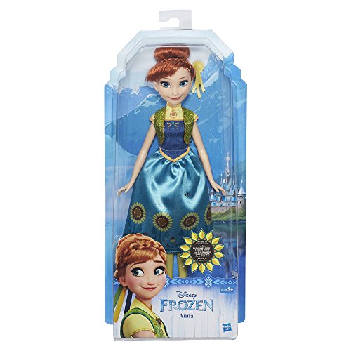 Hasbro Disney Die Eiskönigin B5166ES2 - Disney Die Eiskönigin Party-Fieber Anna, Puppe – Bild 2