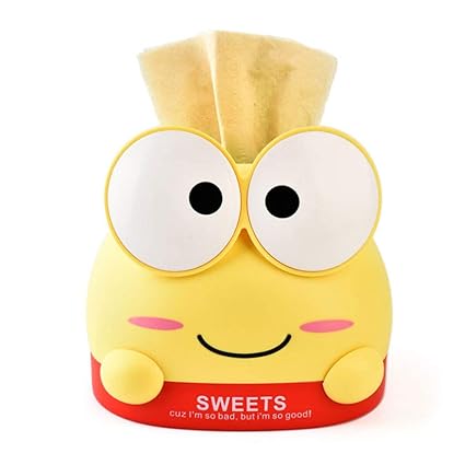 Amazon Com Home Tissue Box Cartoon Frog Tissue Box Cover Holder