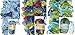 Clearance Pack of 3 Balls Metallic Dee Ruffle Scarf Yarn Mix Colors Lot (mix27)
