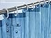 Goodbath Shower Curtain, Rose Red Wine Romantic Lovers Waterproof Polyester Bath Curtain for Bathroom Accessories with Hooks, 72 x 72 Inch, Red Black