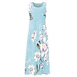 Plus Size Maxi Dresses for Women 2023,Casual Summer