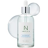 AMPLE:N Hyaluron Shot Hydration Serum – Plumping Face Serum with Hyaluronic Acid and Xylitol - Ultra Hydrating Moisturizer to Reduce Wrinkles and Restore Vitality and Glow, 3.38 fl.oz.