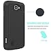 OEAGO LG Optimus Zone 3 Case, LG K4 LTE Case, LG Spree Case Cover - Shock-Absorption Dual Layer Defender Protective Case Cover for LG Optimus Zone 3 / LG K4 LTE/LG Spree/LG Rebel LTE - Black