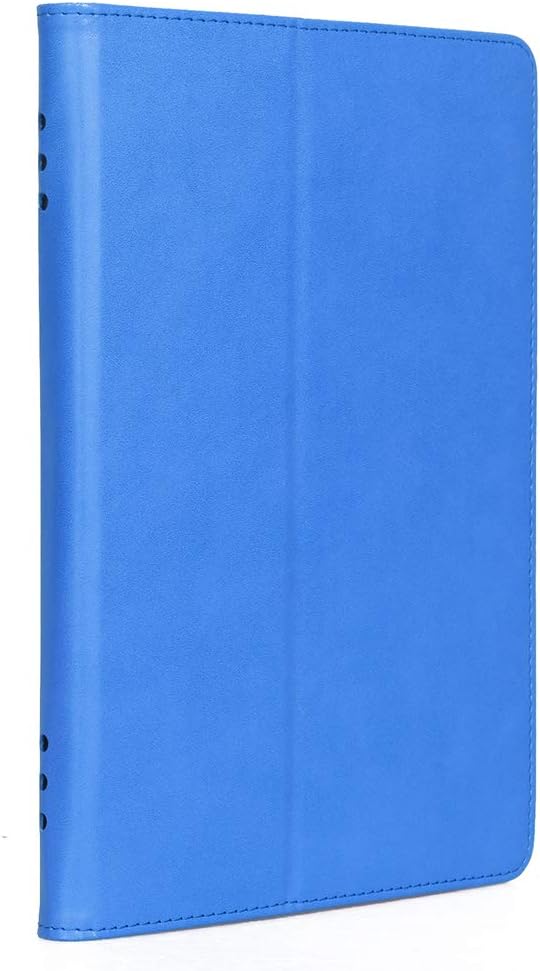 ISIN Premium PU Leather Folio Case Stand Cover for Huawei Mediapad T5 10.1-inch AGS2-L03 AGS2-W03 AGS2-L09 AGS2-W09 Android Tablet PC with Hand Strap, Card Slots and Stylus Holder(Blue)