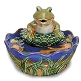 Nature's Garden Koi Tabletop Garden Fountain