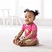 Gerber Girls' 3 Playwear Set 2/Shirts 1/Skort, Bee, 24 Months