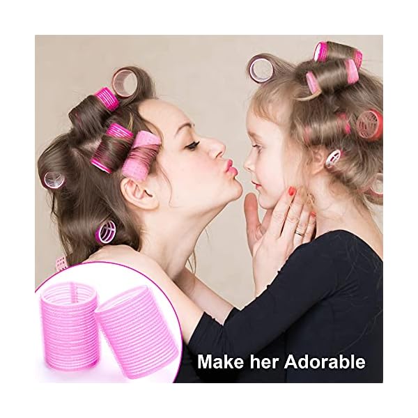 FREDYs-31-Pieces-Hair-Rollers-Set--18-Self-Grip-Hair-Curlers-12-Duckbill-Sectioning-Clips-and-1-Centipede-Shape-Hair-Clip-for-Barber-Salon-Hair-Dressing-Rollers-44mm-30mm-and-25mm FREDY’s 31 Pieces Hair Rollers Set – 18 Self Grip Velcro Hair Curlers,12 Duckbill Sectioning Clips and 1 Centipede Shape…