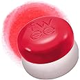 fwee Blurry Pudding Pot | Airbrushed Blush & Lip, Buildable Pigment, Long-lasting, Lightweight, Easy to Blend, Natural Soft Matte Finish - D-day (Neon Red) | 0.17 oz