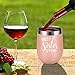 Best Sister Ever - Big, Little, Soul Sister Gifts from Sister - Funny Sister Birthday, Rakhi, Long Distance Friendship, Best Friend Gift Ideas for Women, New Sisters, Girls, BFF - LEADO Wine Tumbler