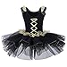 Girls Skirted Leotards Ballet Dance Tutu Princess Dress Ballerina Costumes 3-8Y